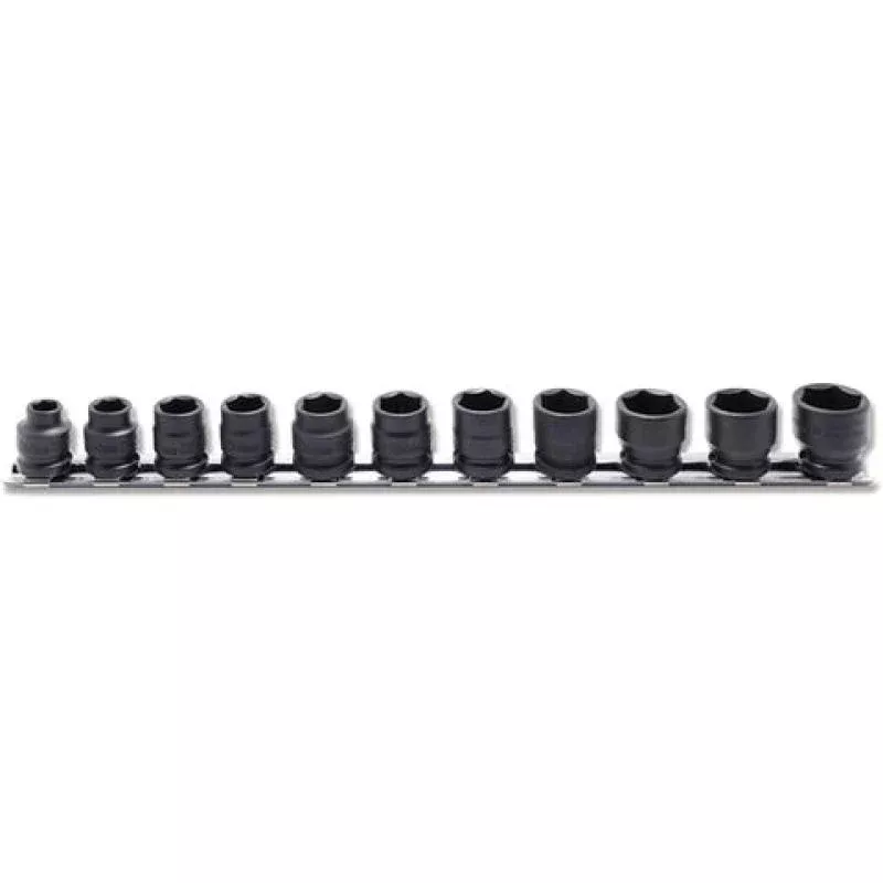 Ko-Ken RS13401MS/11 3/8 Sq. Dr. Socket set 8-19mm 6 point Thin walled 11 pieces