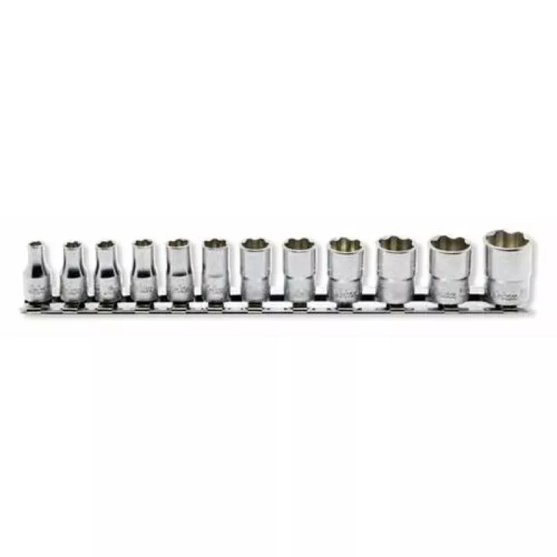 Ko-Ken RS2410M/12 1/4 Sq. Dr. Socket set 4-14mm Surface 12 pieces