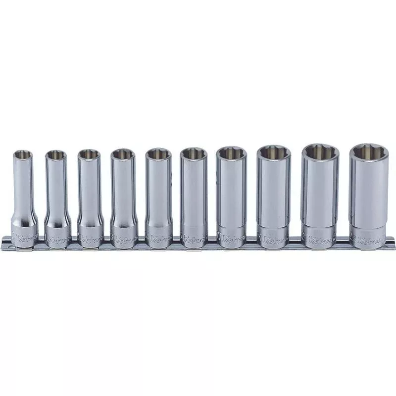 Ko-ken RS4310M/10 1/2"Sq. Dr. Surface Socket Set 10 Pcs 10-22 mm