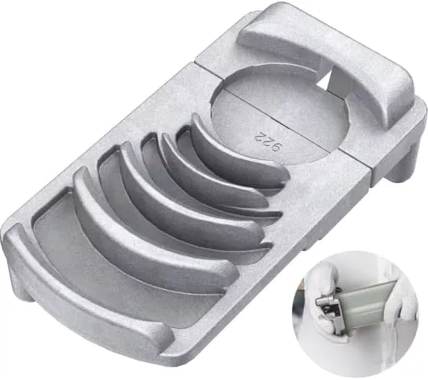 PVC Pipe Deburring Tool - Professional Pipe Reamer for PVC, CPVC, ABS, PP & PE Pipes - Chamfer Tool with Reversible, Sharpenable Blade - Deburrs 1 1/4" to 4" Pipes for Leak-Free Connections