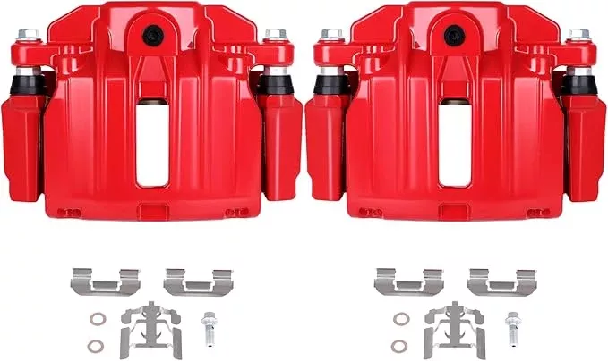 SCITOO 18-B4726 18-B4727 Rear Left & Right Disc Brake Calipers Assembly w/Bracket For Cadillac For DeVille,For Chevy For Astro/For Silverado 1500,For GMC For Safari
