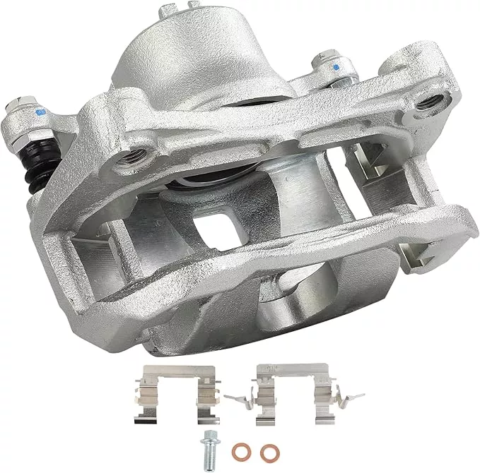 SCITOO 18B4638A Front Left Disc Brake Caliper Assembly w/Bracket For Buick,For Cadillac,For Chevy,For Oldsmobile,For Pontiac