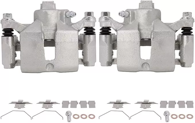 SCITOO 18B4644 18B4645 Rear Left & Right Brake Calipers w/Bracket For Buick For Regal,For Chevy For Impala/For Monte Carlo,For Oldsmobile For Intrigue,For Pontiac For Grand Prix