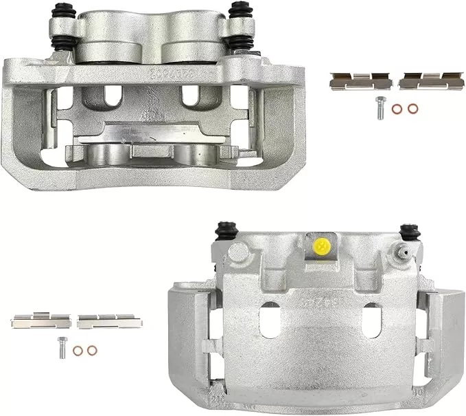SCITOO 18B4747 18B4746 Front Left & Right Disc Brake Calipers Assembly w/Bracket For Dodge For Ram 2500 2000-2002,For Dodge For Ram 3500 2000-2002,For Dodge For Ram 4000 2000-2002