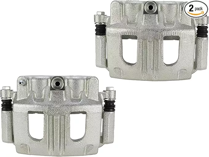 SCITOO 18B4790 18B4791 Disc Brake Calipers Assembly with Bracket Fit For Ford For Excursion 2000-2005,For Ford For F-250 Super Duty 1999-2004,For Ford For F-350 Super Duty 1999-2004