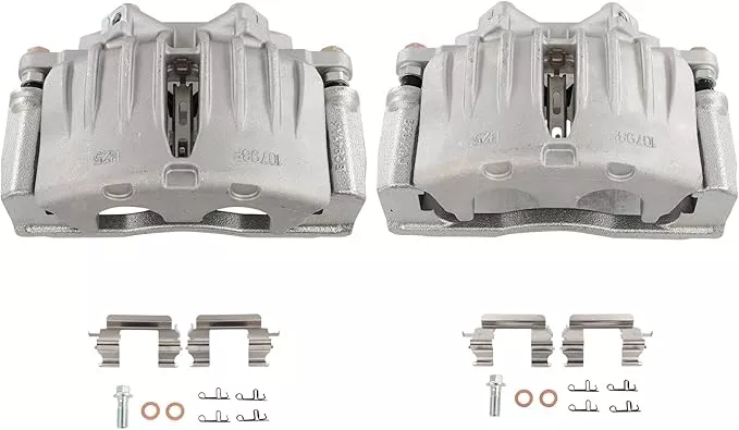 SCITOO 18B4798 18B4799 Front Left & Right Brake Calipers w/Bracket For Buick For Rainier,For Chevrolet For SSR/For Trailblazer,For GMC For Envoy XL,For Isuzu For Ascender,For Saab For 9-7x