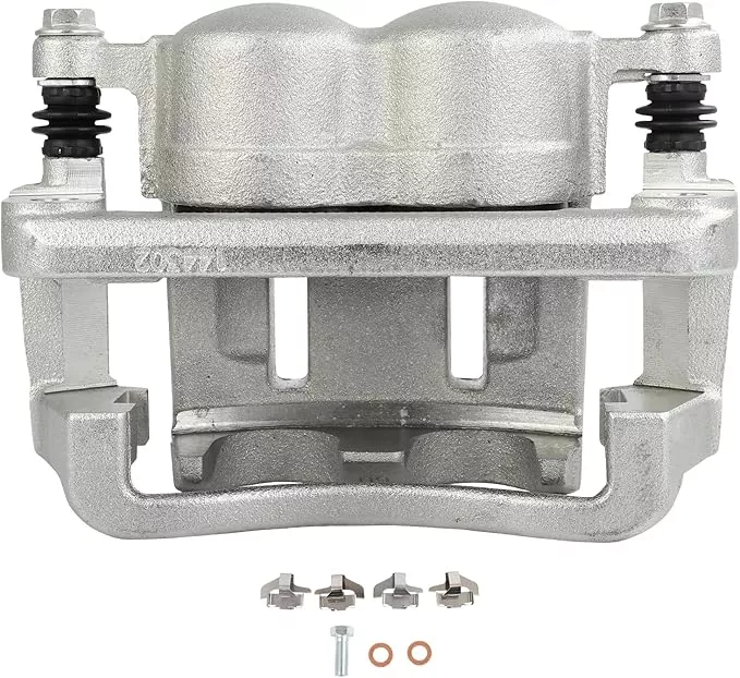 SCITOO 18B4997 Front Left Disc Brake Caliper Assembly w/Bracket For Ford For F-350 Super Duty 2005-2010,For Ford For F-450 Super Duty 2011
