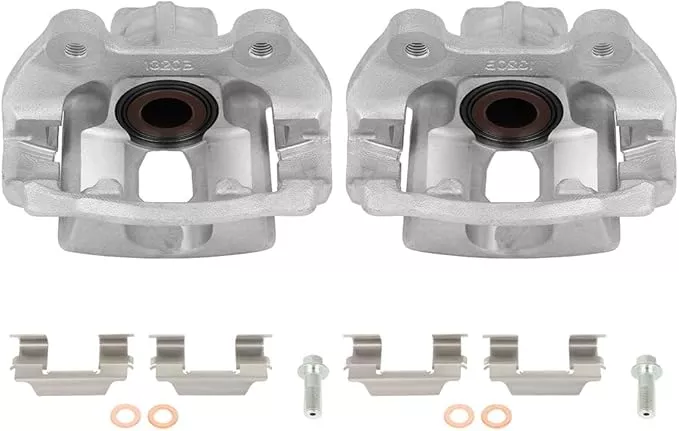 SCITOO 18B5059 18B5058 Rear Left & Right Brake Calipers w/Bracket For Buick For Enclave,For Cadillac For XTS,For Chevy For Traverse,For GMC For Acadia/For Acadia Limited,For Saturn For Outlook