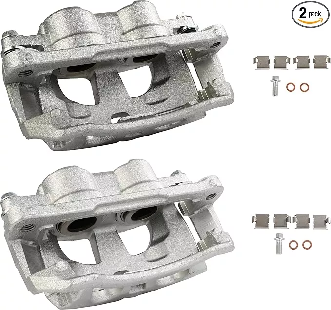 SCITOO 18B5173 18B5172 Front Left & Right Disc Brake Calipers Assembly w/Bracket For Dodge For Ram 2500/For Ram 3500/For Ram 4000,For Ram For 2500/For 3500/For 4000