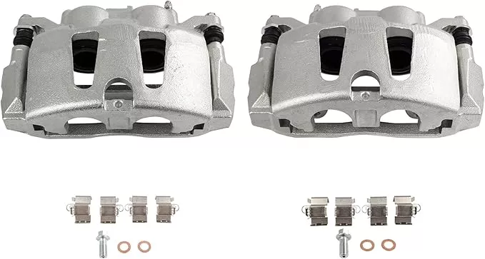 SCITOO 18B5402A 18B5403A Front Left & Right Disc Brake Calipers Assembly w/Bracket For Dodge For Journey 2012-2020