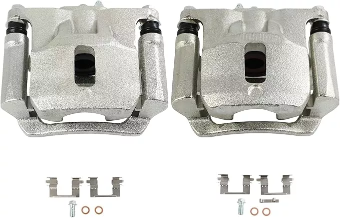 SCITOO 18B5522 18B5523 Rear Left & Right Disc Brake Calipers Assembly w/Bracket For Chevy For Colorado 2015-2020,For GMC For Canyon 2015-2020