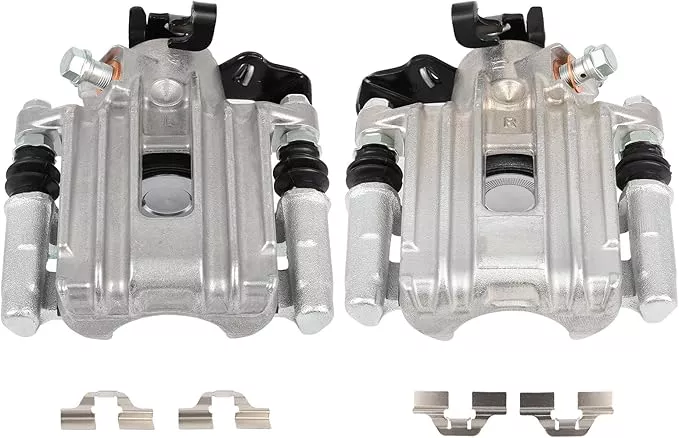 SCITOO 19B2577 19B2576 Rear Left & Right Disc Brake Calipers Assembly w/Bracket For Audi For TT,For Volkswagen For Beetle/For Golf/For Golf City