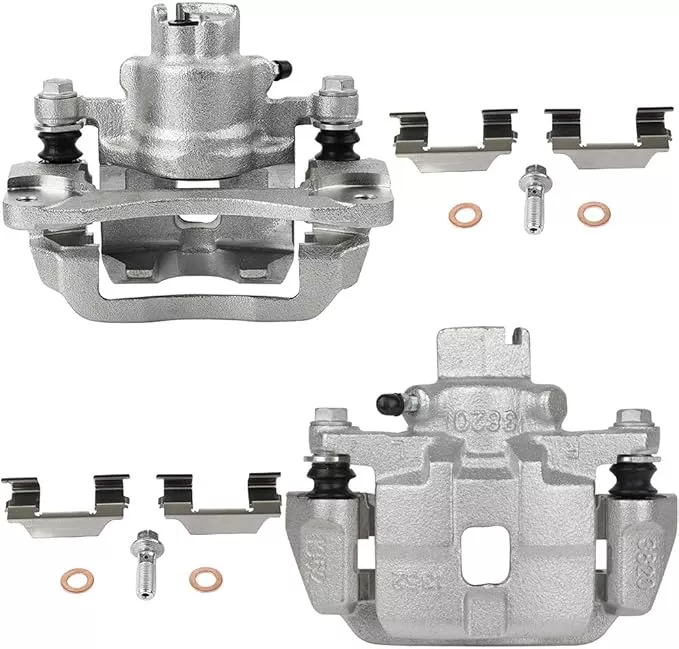 SCITOO 19B2583 19B2582 Rear Left & Right Disc Brake Calipers Assembly w/Bracket For Subaru For Baja 2003-2006,For Subaru For Legacy 2000-2004,For Subaru For Outback 2000-2004