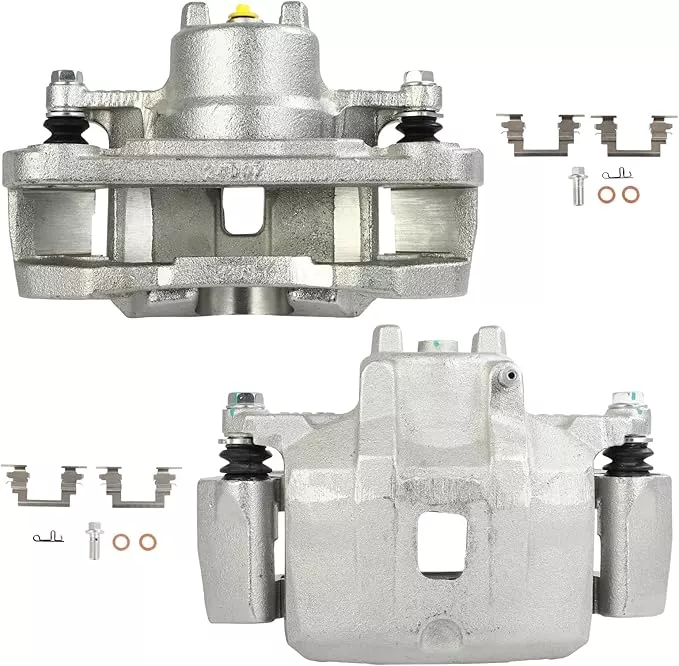 SCITOO 19B2614 19B2615 Front Left & Right Disc Brake Calipers Assembly w/Bracket For Chrysler For Sebring,For Dodge For Stratus,For Mitsubishi For Eclipse/For Galant