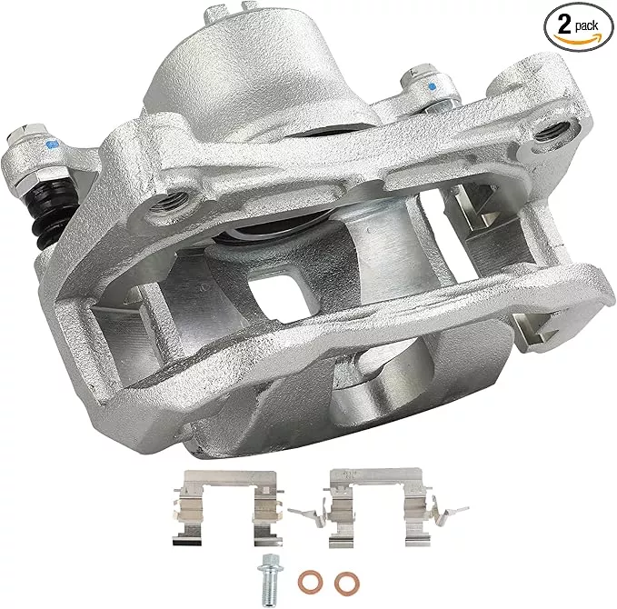 SCITOO 19B2702 19B2703 Front Left & Right Disc Brake Calipers Assembly w/Bracket For Toyota For Camry 2002-2006