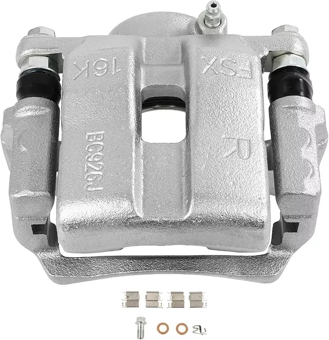 SCITOO 19B3316 Front Right Disc Brake Caliper w/Bracket Fit For Mazda For MX-5 2006-2015,For Mazda For MX-5 Miata 2006-2015, Single Piston