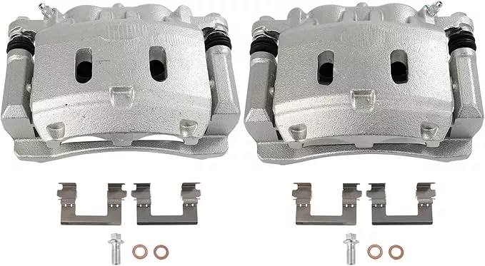 SCITOO 19B3339 19B3338 Front Left & Right Disc Brake Calipers Assembly w/Bracket For INFINITI For QX56/For QX80,For Nissan For Armada/For TITAN