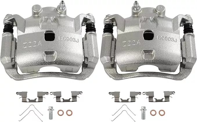 SCITOO 19B6860 19B6861 Front Left & Right Disc Brake Calipers Assembly w/Bracket For Nissan For March/For Micra/For Versa/For Versa Note