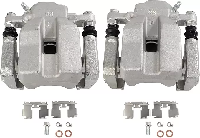 SCITOO 19B7049 19B7048 Rear Left & Right Disc Brake Calipers Assembly w/Bracket For Toyota For RAV4 2012-2018