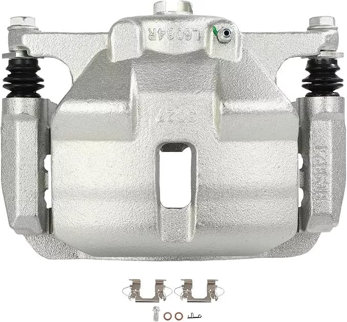 SCITOO 19B7148 Front Left Disc Brake Caliper w/Bracket Fit For Nissan For Rogue 2014-2018, Single Piston