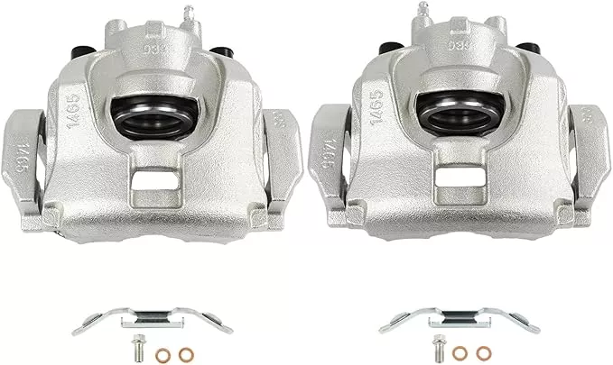 SCITOO Front Brake Calipers With Bracket 18B5474 18B5475 Compatible For Ford For Fusion 2013-2020,For Ford For Police Responder Hybrid 2019-2020,For Lincoln For MKZ 2013-2020