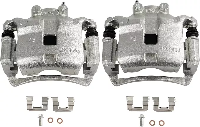SCITOO Front Brake Calipers With Bracket 19B2618 19B2619 Compatible For Nissan For Sentra 2000-2006