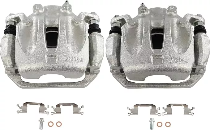 SCITOO Front Brake Calipers With Bracket 19B2880 19B2881 Compatible For Nissan For Murano 2003-2007 2009-2011