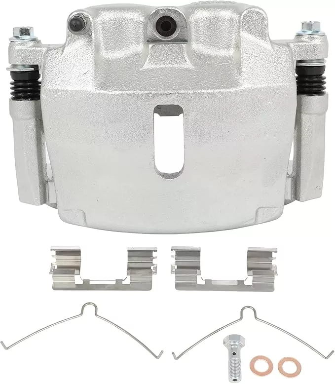 SCITOO Front Left Brake Caliper With Bracket 18B4861 Compatible For Ford For F-150 2004-2005 For Ford For Lobo 2005