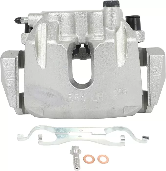 SCITOO Front Left Brake Caliper With Bracket 18B5297 Compatible For Dodge For Durango 2011-2018 For Jeep For Grand Cherokee 2011-2017