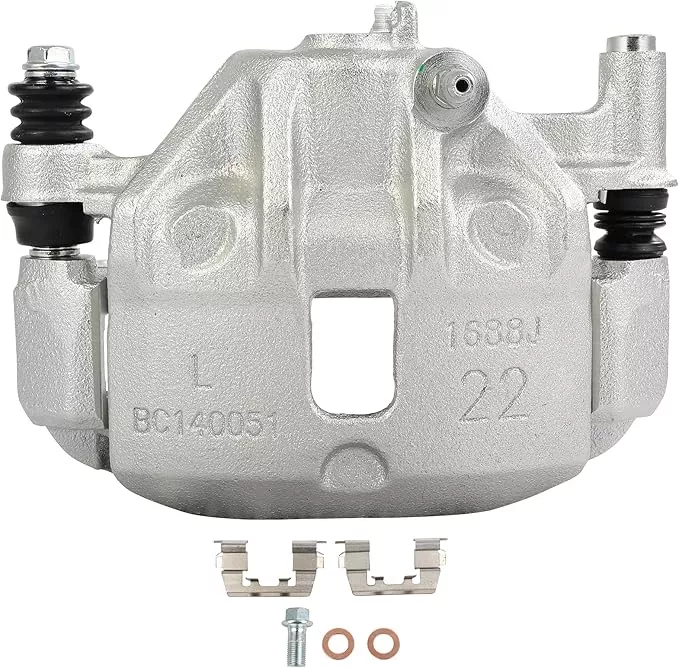 SCITOO Front Left Brake Caliper With Bracket 19B1493 Fit For Hyundai For Accent 2000-2005,For Hyundai For Excel 1990-1994,For Hyundai For Scoupe 1991 1993-1995,For Mitsubishi For Precis 1990-1994