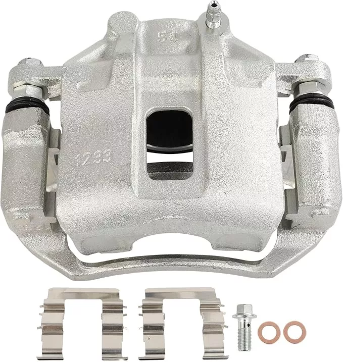 SCITOO Front Left Brake Caliper With Bracket 19B3300 Compatible For Dodge For Attitude 2006-2011,For Hyundai For Accent 2006-2011,For Kia For Rio 2006-2011,For Kia For Rio5 2006-2011