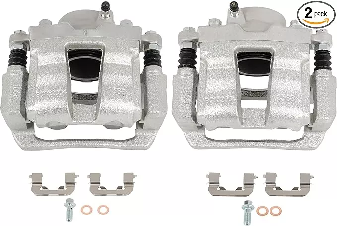 SCITOO Front Left & Right Brake Caliper With Bracket 19B6461S 19B6460S Compatible For Hyundai For Sonata 2012-2015 For Kia For Optima 2011-2016