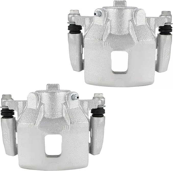 SCITOO Front Left+Right Brake Calipers With Bracket 18B4881 18B4880 Compatible For Chevrolet Cobalt 2005-2010 For Pontiac G5 2007-2009 For Pontiac Pursuit 2005-2006