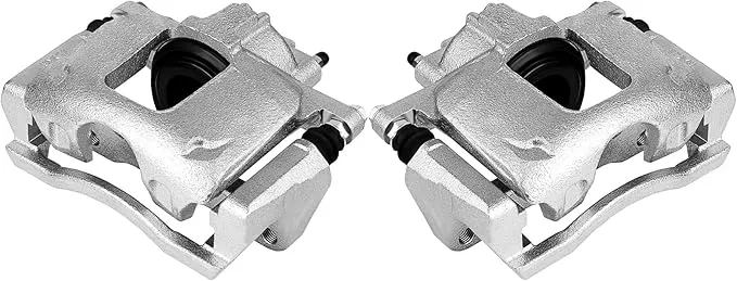SCITOO Front Left+Right Brake Calipers With Bracket 18B5045 18B5044 Compatible For Chrysler 2008-2012 For Dodge 2007-2016 For Jeep 2007-2012 For Ram 2012 For Volkswagen 2009-2012