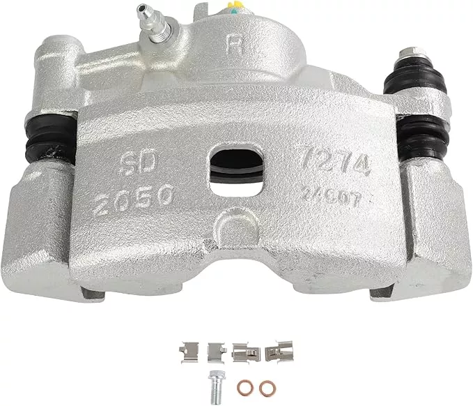 SCITOO Front Right Brake Caliper With Bracket 19B1379 Compatible For Honda For Civic 1990-2000,For Honda For Civic del Sol 1993-1997,For Honda For CRX 1990-1991