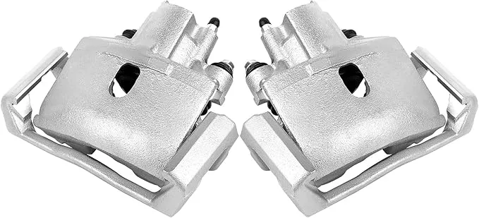 SCITOO Rear Brake Calipers With Bracket 18-B4836 18-B4837 Compatible For Chrysler Aspen 07-09, For Dodge Dakota/For Durango, For Dodge Ram 1500 02-10 For Dodge Ram 1500 Van 03 For Ram 1500 11-17