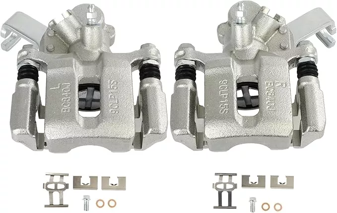 SCITOO Rear Brake Calipers With Bracket 19B3496 19B3497 Compatible For Suzuki For SX4 2007-2013