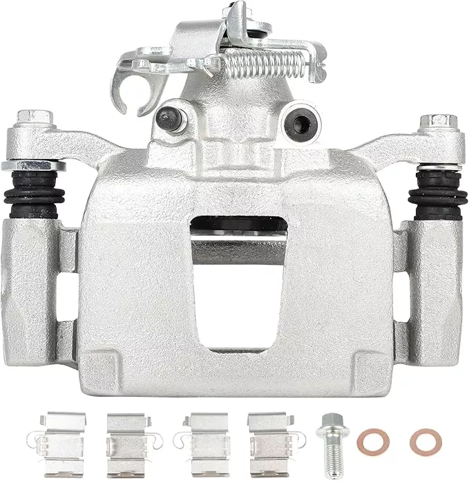 SCITOO Rear Left Brake Caliper With Bracket 18B5399 Compatible For Chrysler Town & Country 2012-2016, For Dodge Grand Caravan 2012-2017, For Ram C/V 2013-2015, For Volkswagen For Routan 2012-2014