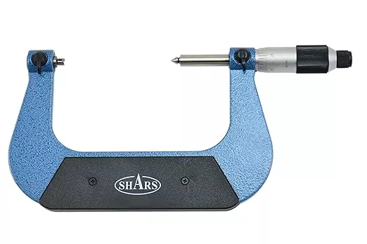 Shars 3-4" Screw Thread Micrometer with Anvil in Fitted Box 303-2373 P)