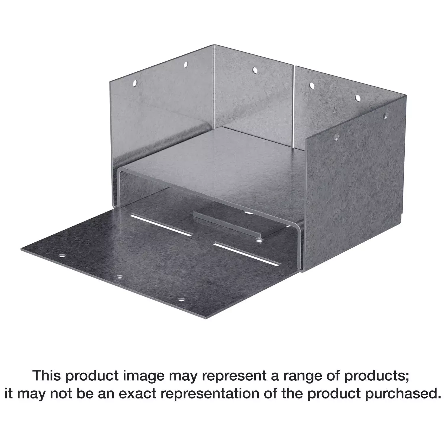 Simpson Strong-Tie ABW46Z ABW ZMAX Galvanized Adjustable Standoff Post Base for 4x6