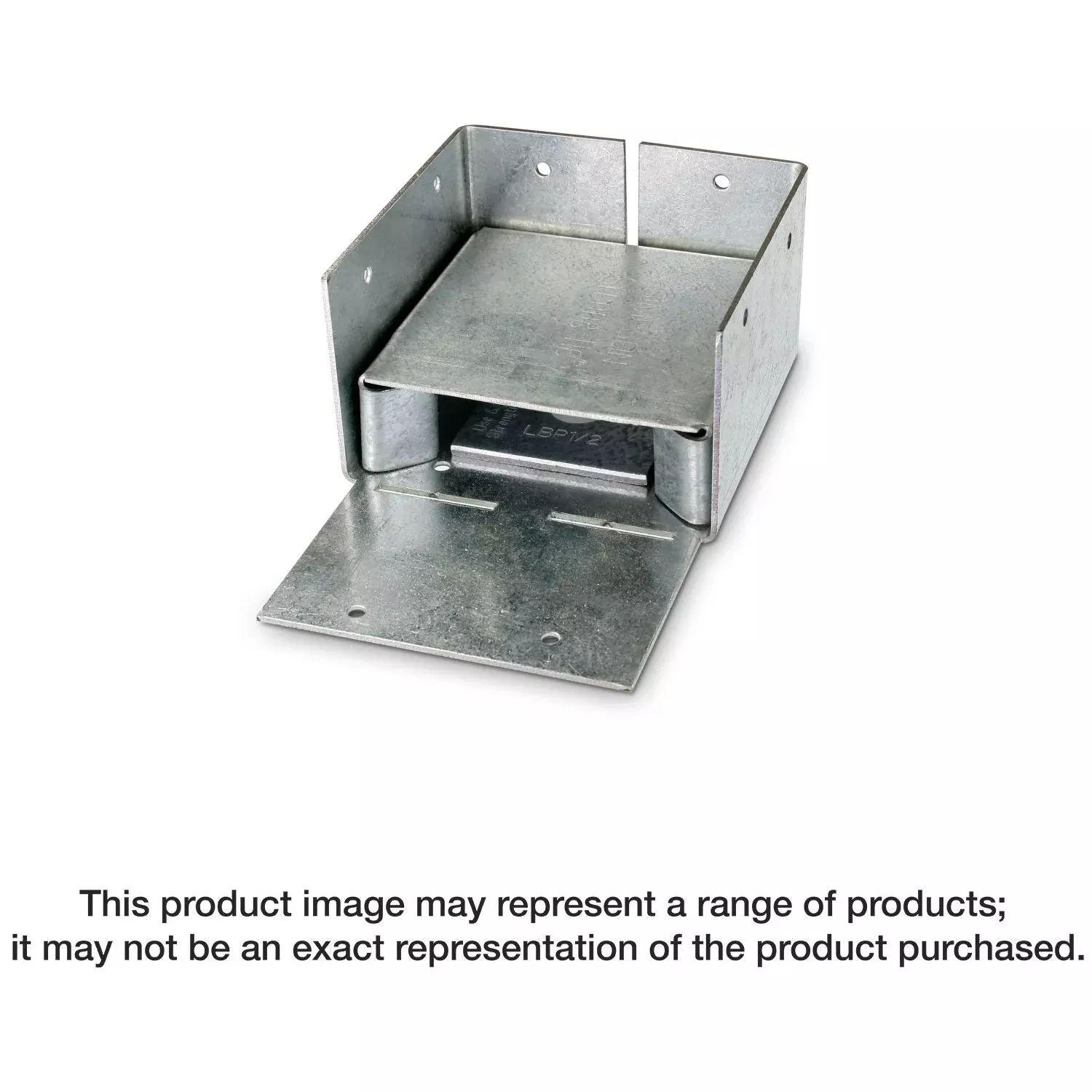 Simpson Strong-Tie ABW7-7Z ABW ZMAX Galvanized Adjustable Standoff Post Base for 7-1/8-in. x 7-1/8-in. Post