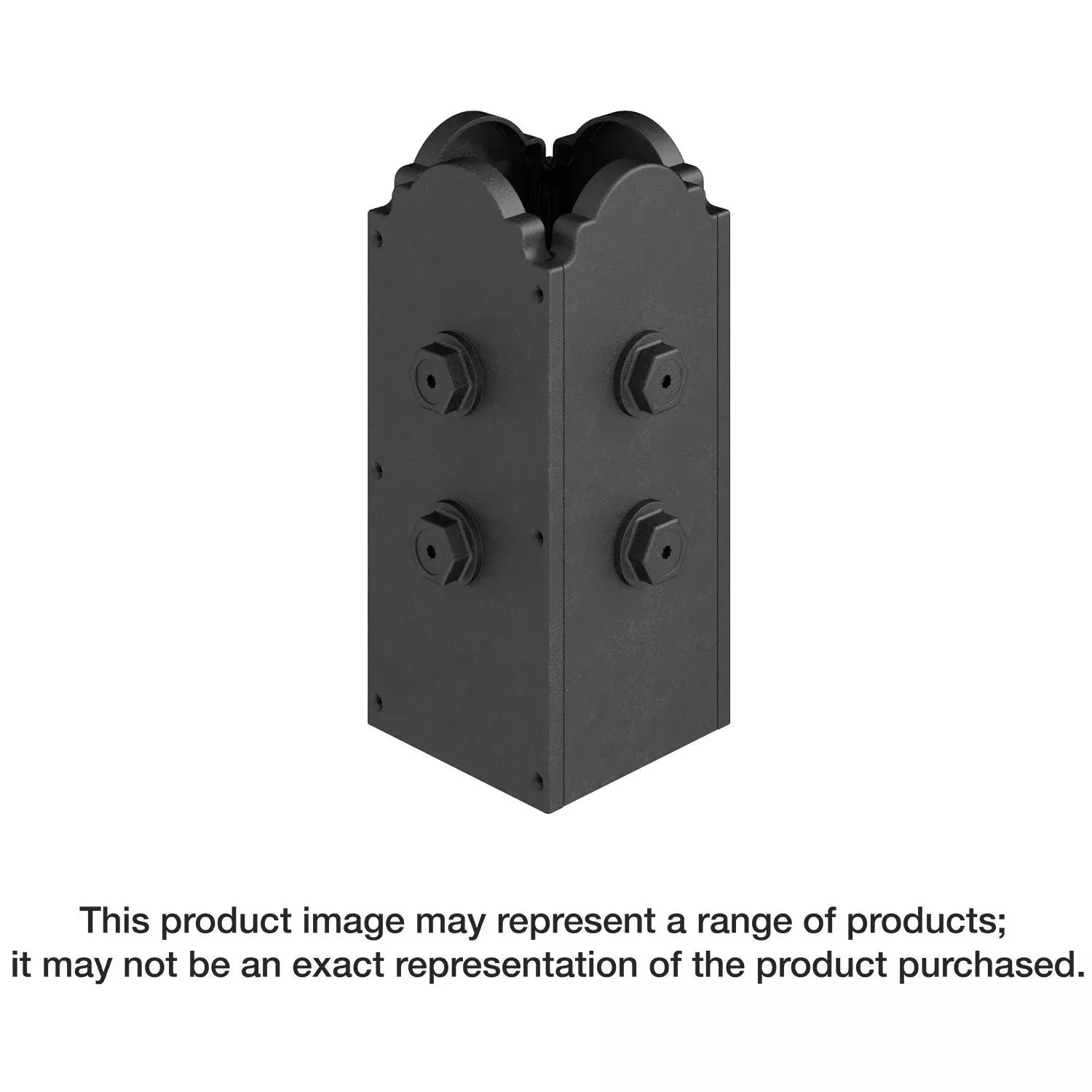Simpson Strong-Tie APBDW44 Outdoor Accents Mission Collection Decorative Post Base Cover for 4x4 Post