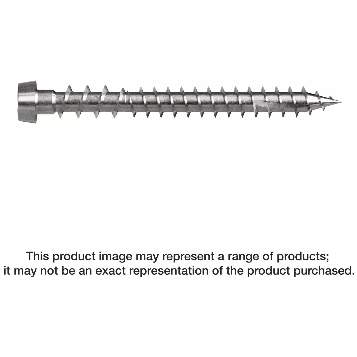 Simpson Strong-Tie DCU2C316 Deck-Drive DCU COMPOSITE Screw,#10 x 2-in. T20, Type 316, 70-Pack