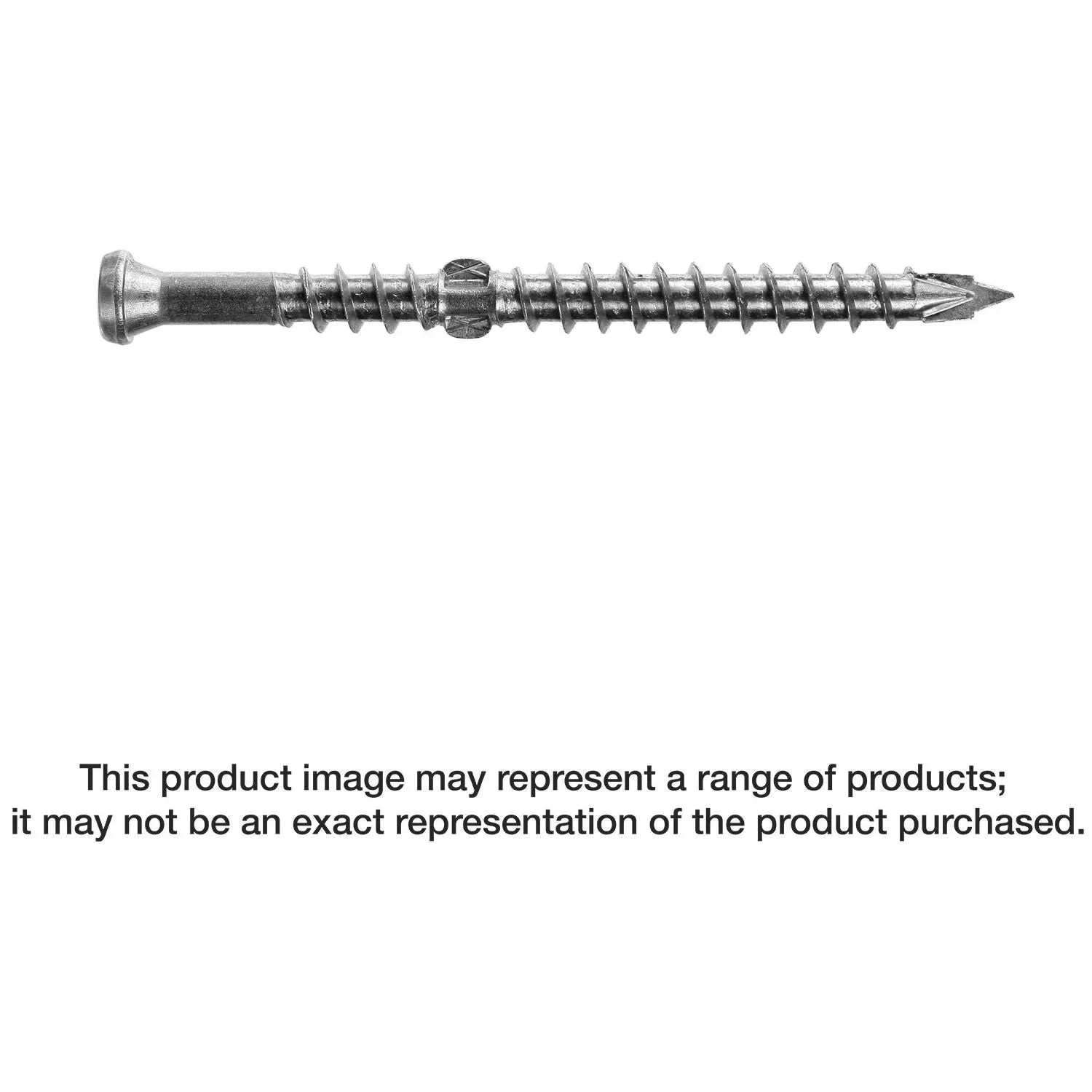 Simpson Strong-Tie DHPDSS212R100 Deck-Drive DHPD HARDWOOD Screw,#10 x 2-1/2-in. Type 305, 100-Pack