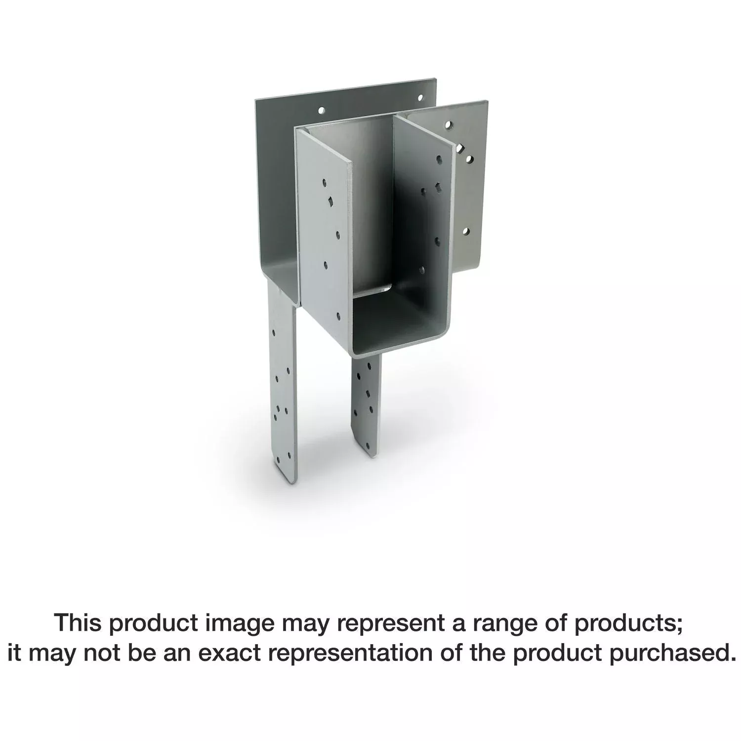 Simpson Strong-Tie ECCLLQ3.25-6SDS ECCLLQ L-Shape End Column Cap for 3-1/4-in. Beams, 6x Post w/ SDS Screws, Skewed Left