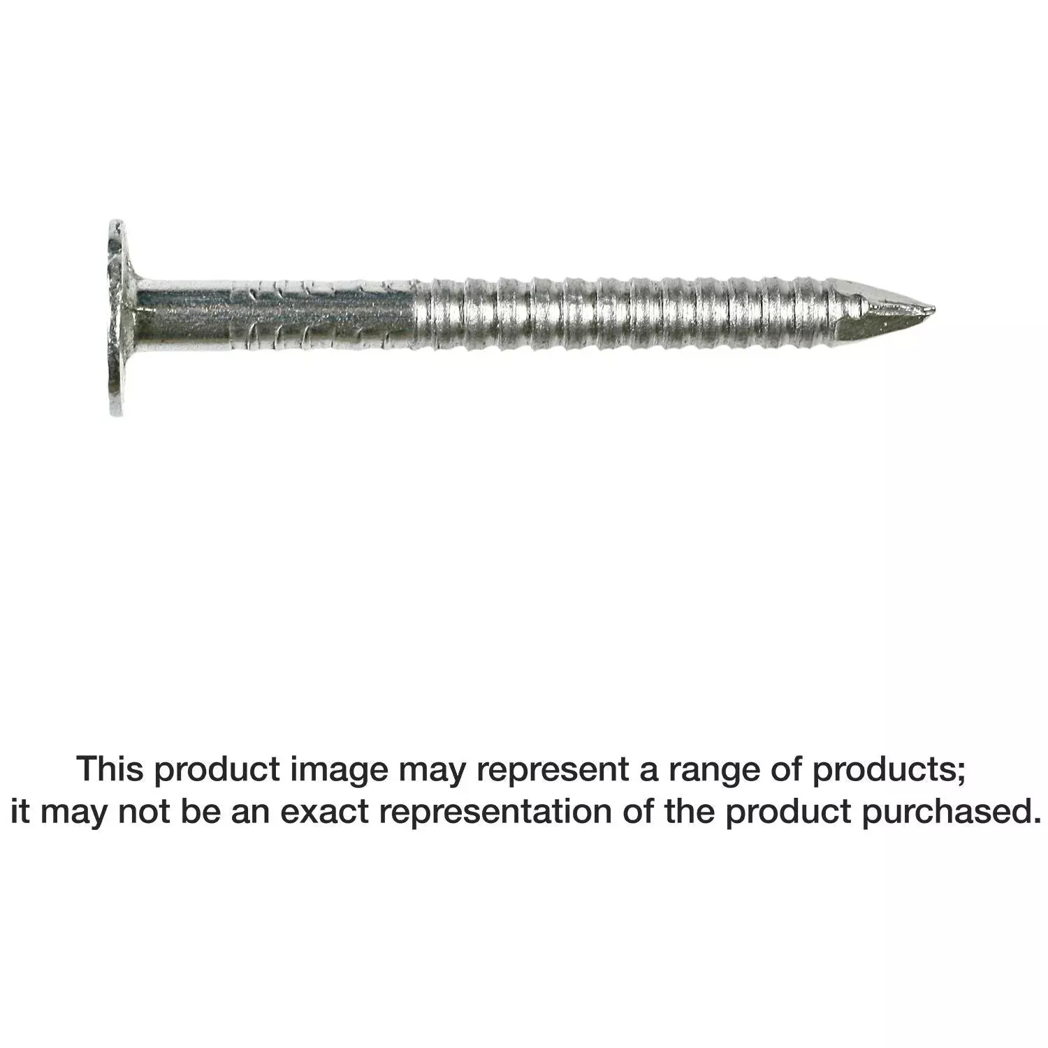 Simpson Strong-Tie S210ARNB Roofing Nail, Annular Ring Shank,1-in. x .131-in. Type 304 Stainless Steel, 25-lb.