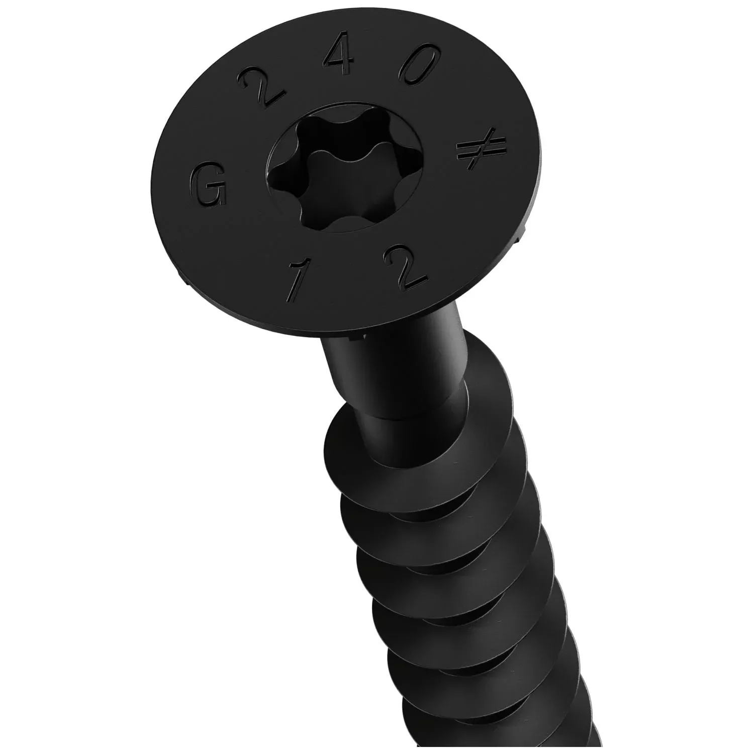 Simpson Strong-Tie SDCF12X240 Strong-Drive SDCF TIMBER-CF Screw,0.470-in. x 9-1/2-in. T50, E-Coat, 150-Pack