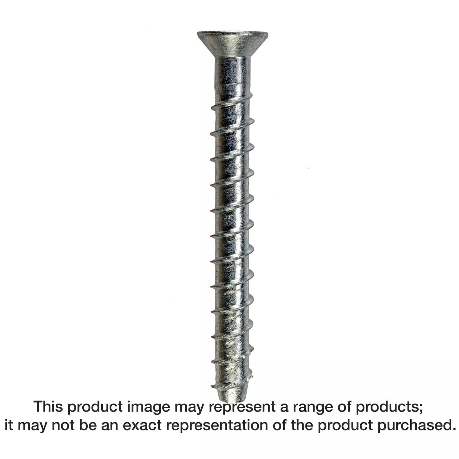 Simpson Strong-Tie THDC25400CS6SS Titen HD 1/4-in. x 4-in. Type 316 SS Countersunk Head Heavy-Duty Screw Anchor, 25-Pack