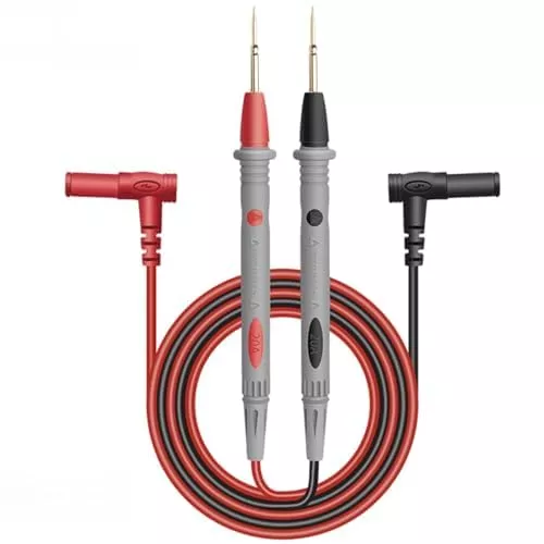 Test leads 1000V 20A Ultra-Sharp Gold-Plated Test Probe Lead for Multimeter Meter Test lead, 40.5 inch / 103 cm, multimeter test leads for Fluke/AstroAI/INNOVA/Klein Multimeter Electronic Clamp tester