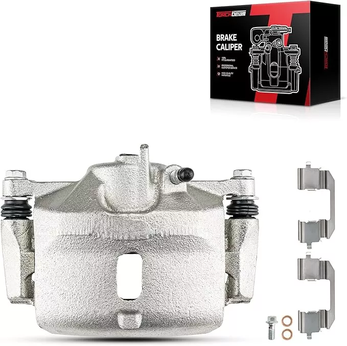 Torchbeam Brake Caliper Front Right Passenger Side For Honda 2001-2005 Civic, Front left Driver Side for 1996-2000 2006-2011 Civic, 2010-2014 Insight, Disc Brake Caliper with Bracket # 19B1832